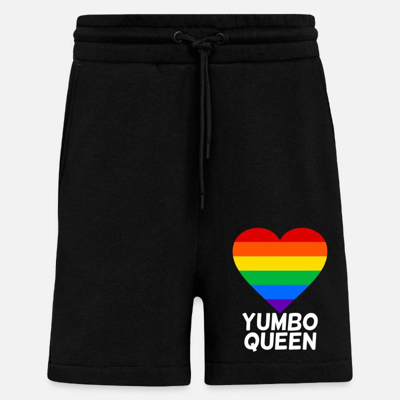 Miambo - Short bio décontracté fabriqué en UE - SOLID BLACK