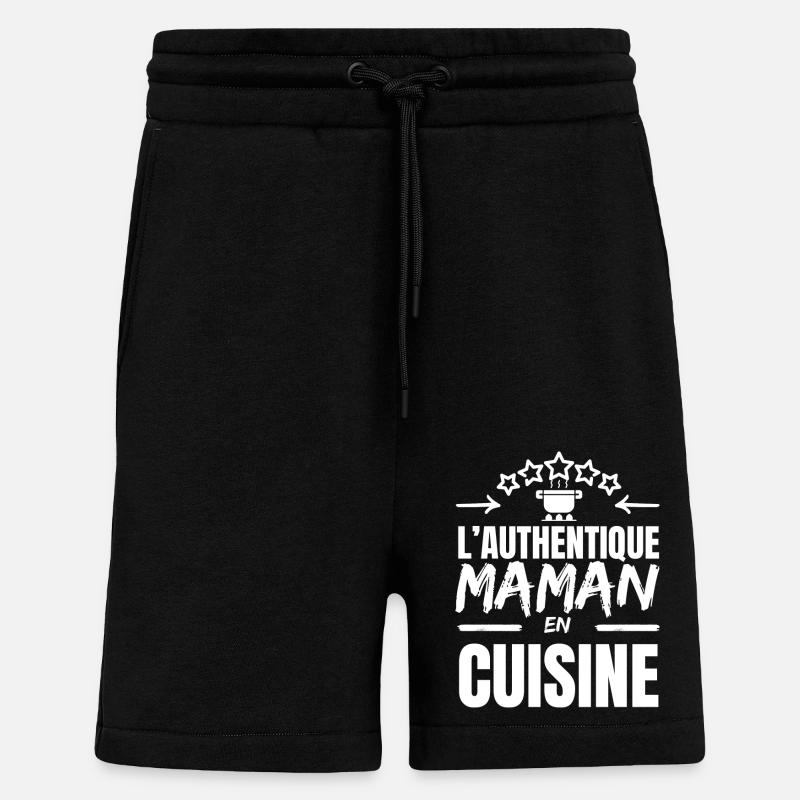 DIE AUTHENTISCHE MUTTER - Shorts - made by SPREAD - SOLID BLACK