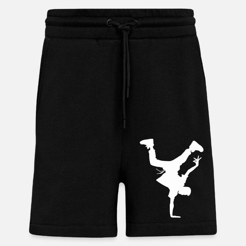 Breakdancing - Shorts - made by SPREAD - SOLID BLACK