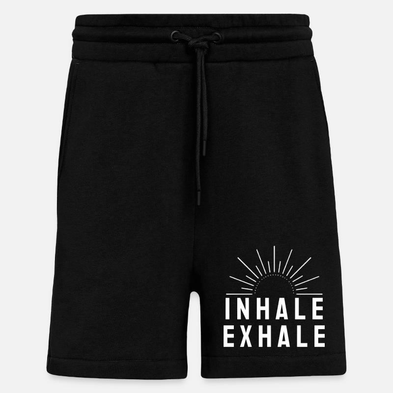 ATMEN - Shorts - made by SPREAD - SOLID BLACK