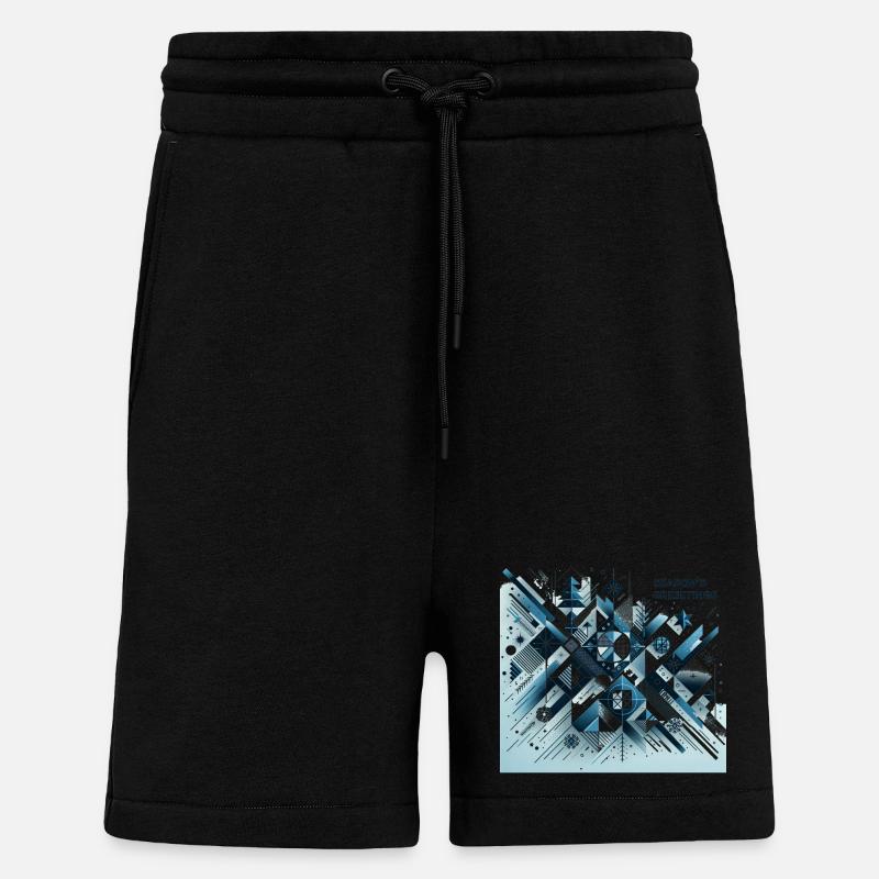 Joyeuses Fêtes de fin d’année - Short bio décontracté fabriqué en UE - SOLID BLACK