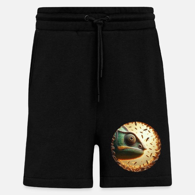 Chameleon with Bees Animation - Shorts - made by SPREAD - SOLID BLACK