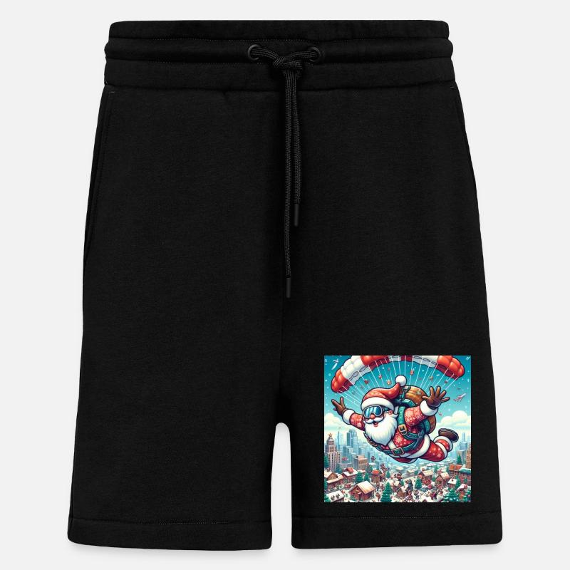 Weihnachts Design 11 - Shorts - made by SPREAD - SOLID BLACK