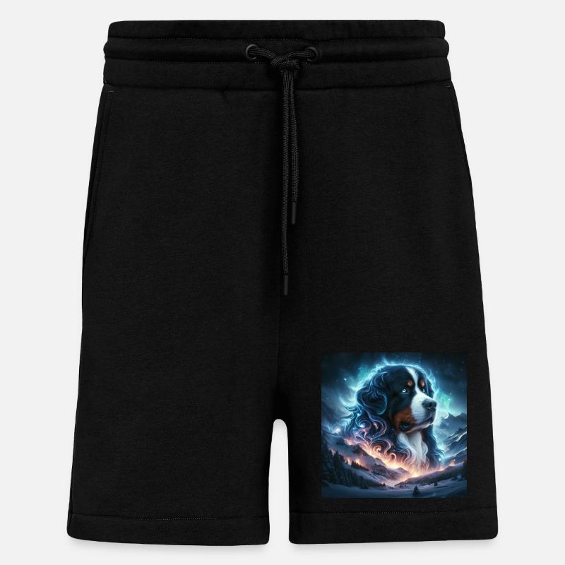 Berner Sennenhund - Shorts - made by SPREAD - SOLID BLACK