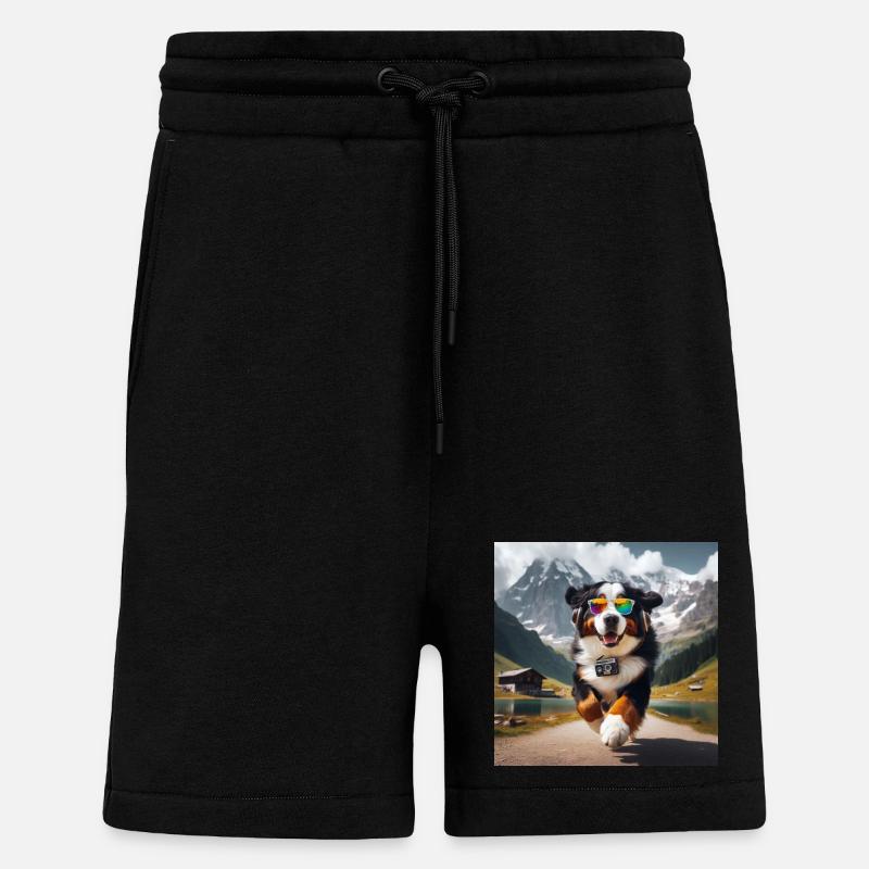 Berner Sennenhund - Shorts - made by SPREAD - SOLID BLACK