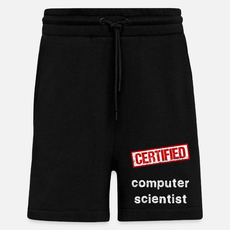 Informatiker - Shorts - made by SPREAD - SOLID BLACK