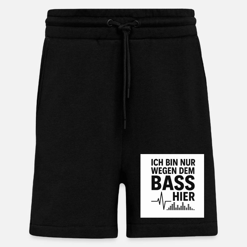 0A809AD4-E7DF-4CF1-9575-0EAF255C91D6 - Short bio décontracté fabriqué en UE - SOLID BLACK