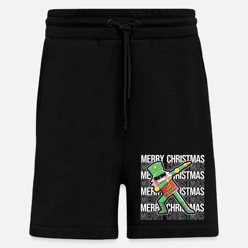 Weihnachten Nussknacker - Shorts - made by SPREAD - SOLID BLACK