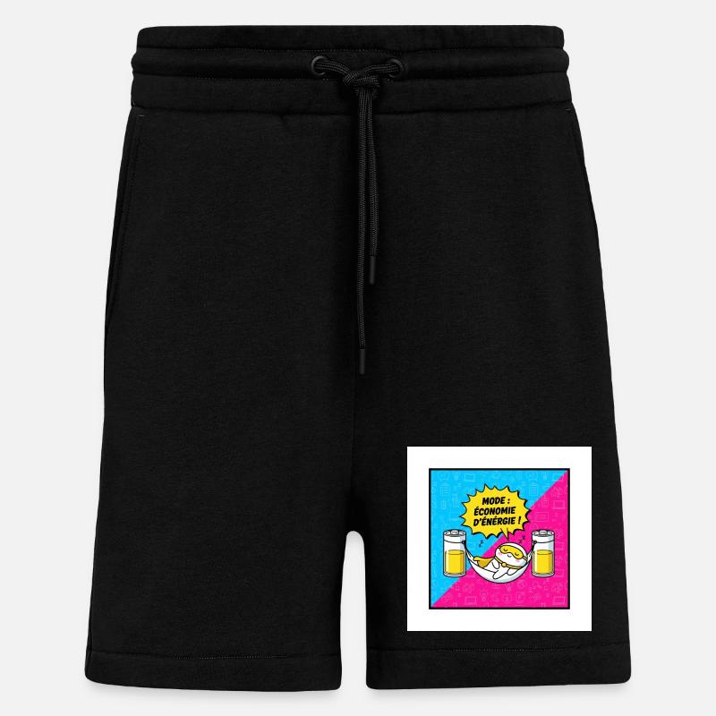 Energiesparmodus der Hängematte - Shorts - made by SPREAD - SOLID BLACK
