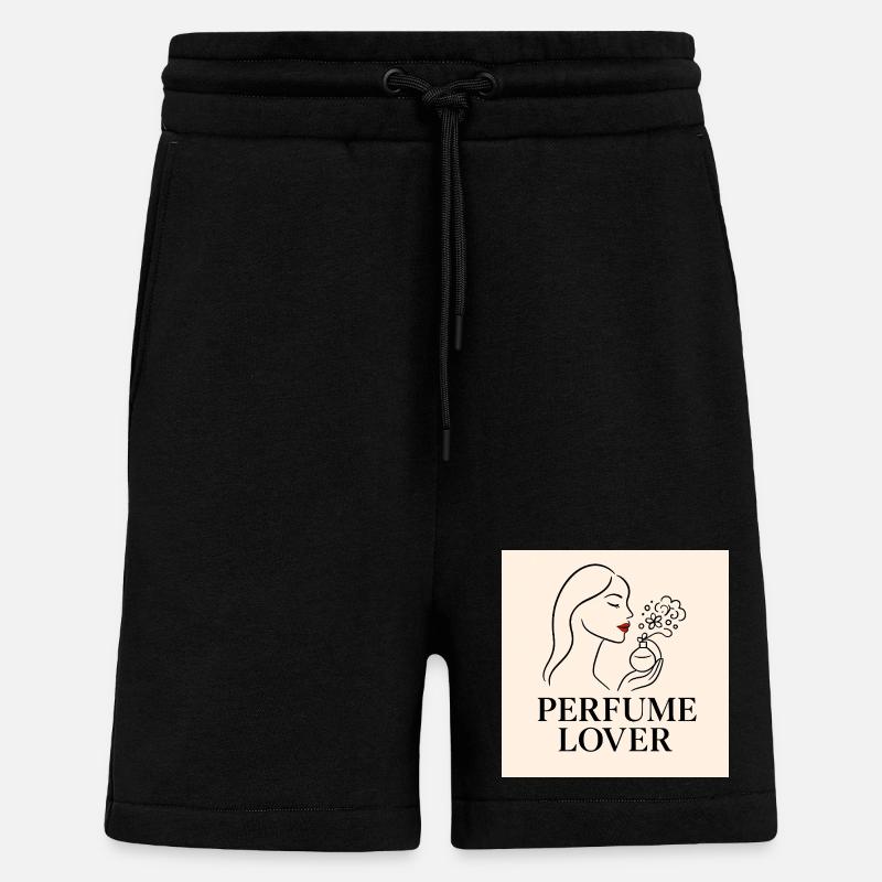 Perfume_Lover - Short bio décontracté fabriqué en UE - SOLID BLACK