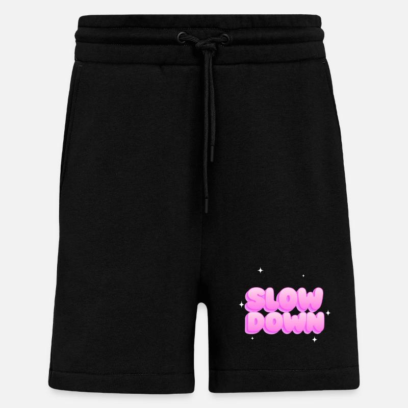 Mach langsamer - Shorts - made by SPREAD - SOLID BLACK
