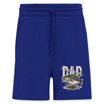 Vintage Bass Fisch-Illustration - Shorts - made by SPREAD - Iconic Blue - Vorne