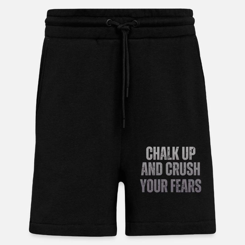 Bouldern Chalk Up Boulderer - Shorts - made by SPREAD - SOLID BLACK