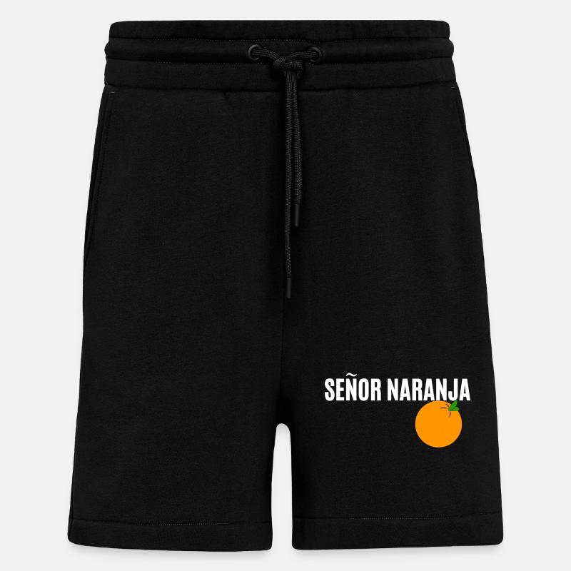Señor Naranja - Shorts - made by SPREAD - SOLID BLACK