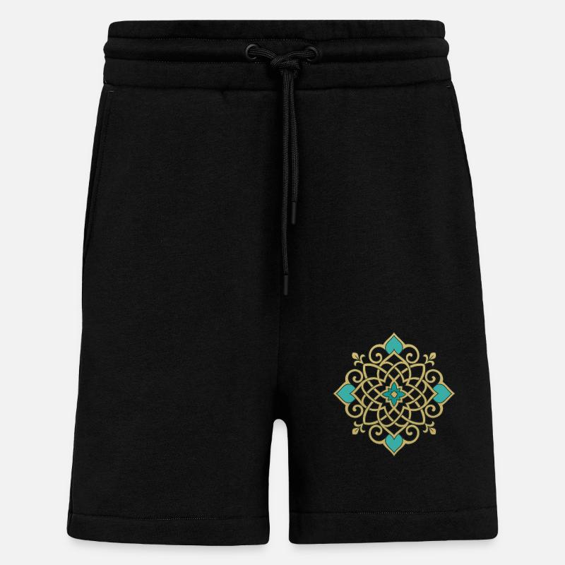 Orientalisches Muster - Shorts - made by SPREAD - SOLID BLACK