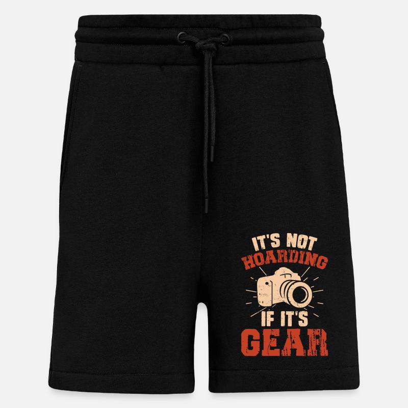 Fotograf - Shorts - made by SPREAD - SOLID BLACK