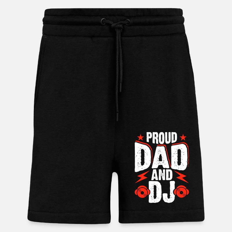 Papa Dj - Shorts - made by SPREAD - SOLID BLACK