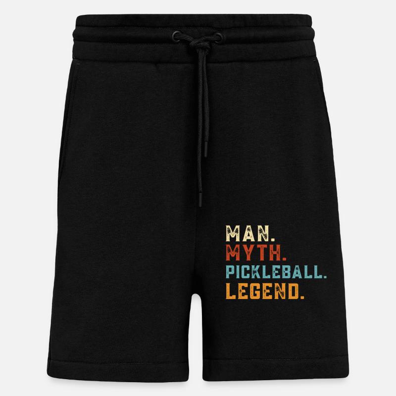 Pickleball - Shorts - made by SPREAD - SOLID BLACK