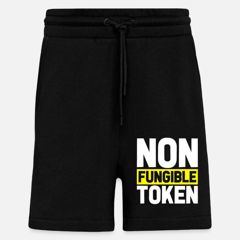 NFT - Short bio décontracté fabriqué en UE - SOLID BLACK