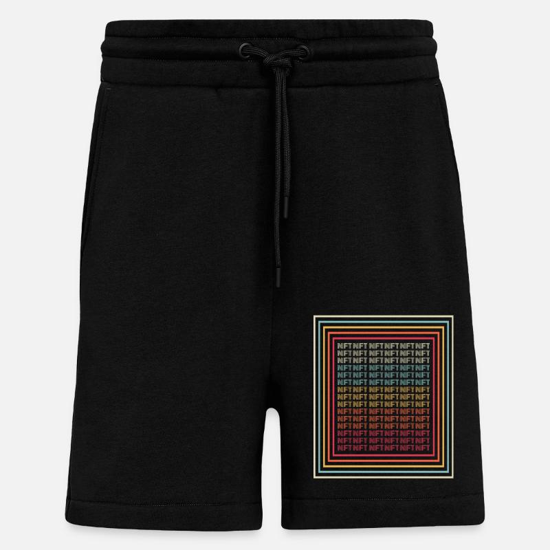 NFT - Shorts - made by SPREAD - SOLID BLACK