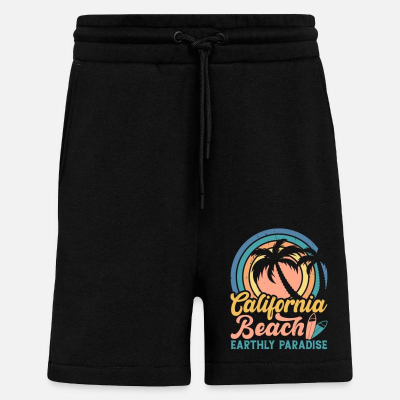Surfen Surfer - Shorts - made by SPREAD - SOLID BLACK