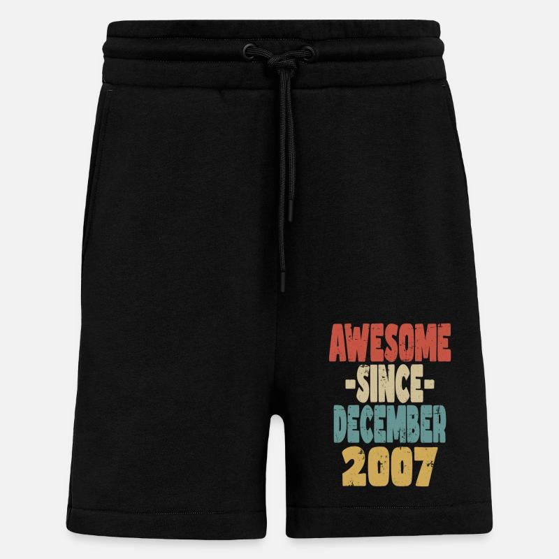 Fantastischer Dezember 2007 - Shorts - made by SPREAD - SOLID BLACK