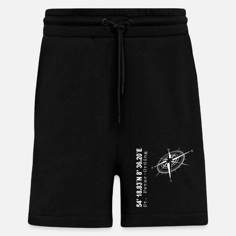 St Peter Ording - Shorts - made by SPREAD - SOLID BLACK