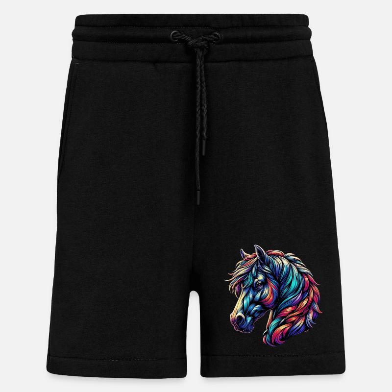 Pferd - Shorts - made by SPREAD - SOLID BLACK