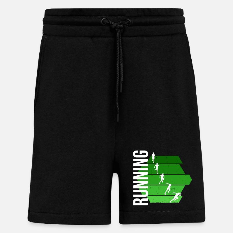 Running - Shorts - made by SPREAD - SOLID BLACK