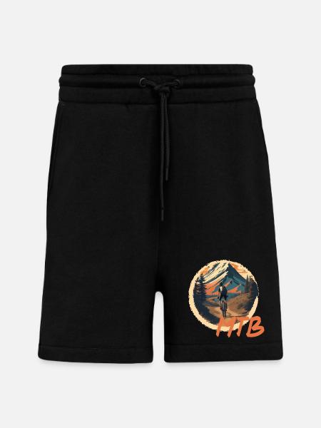 Mountainbike - Shorts - made by SPREAD - SOLID BLACK