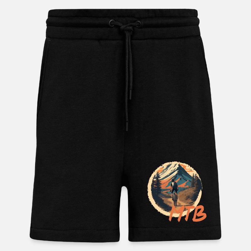Mountainbike - Shorts - made by SPREAD - SOLID BLACK