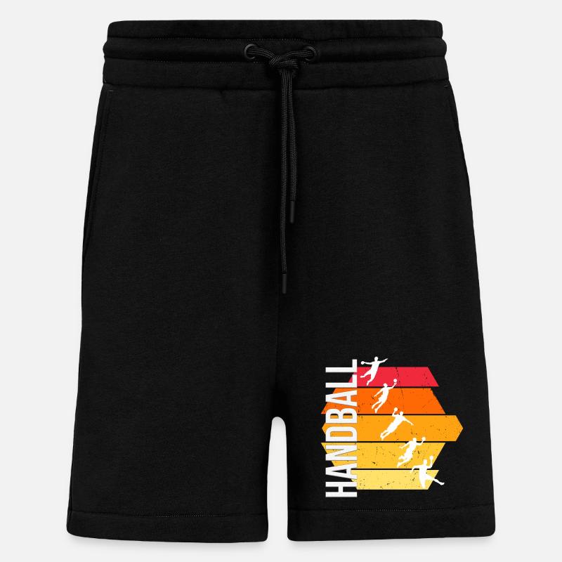 Handball - Shorts - made by SPREAD - SOLID BLACK