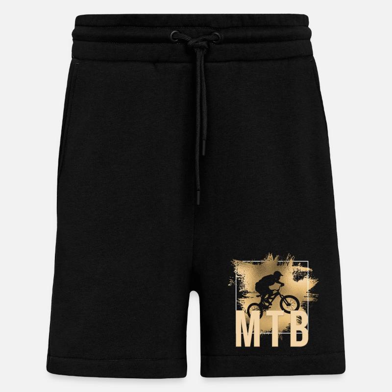 MTB - Shorts - made by SPREAD - SOLID BLACK