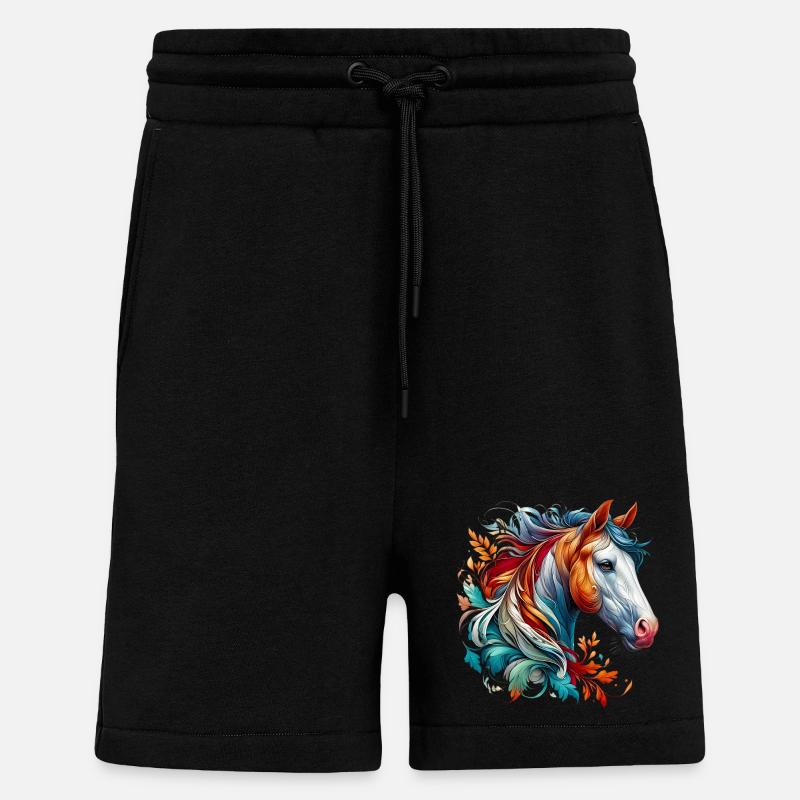 Pferd - Shorts - made by SPREAD - SOLID BLACK