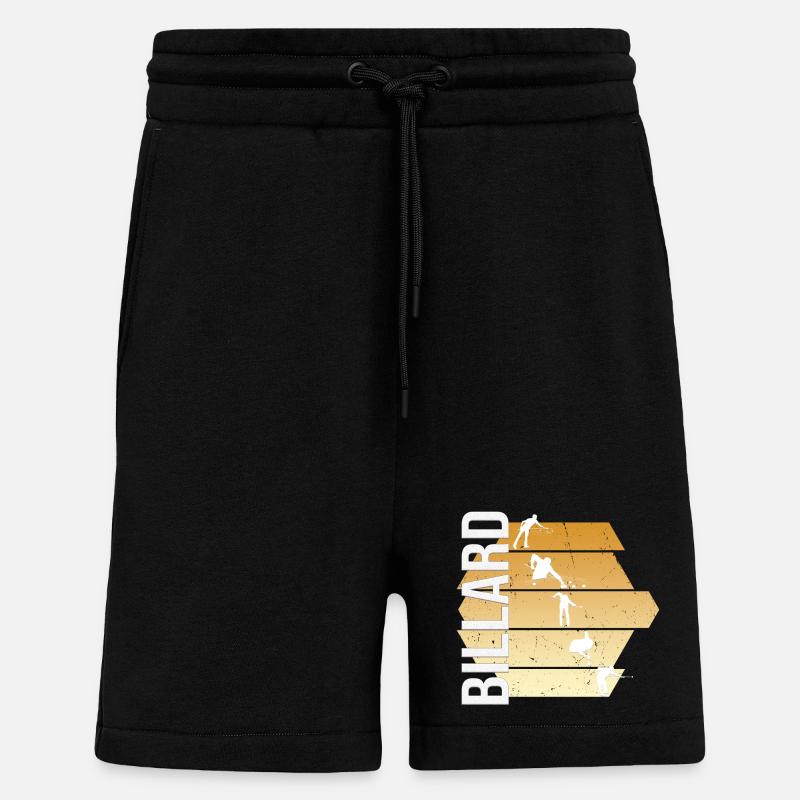 Billard - Shorts - made by SPREAD - SOLID BLACK