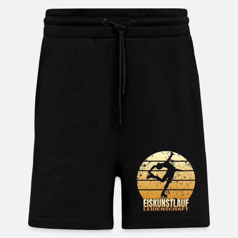 Eiskunstlauf Leidenschaft - Shorts - made by SPREAD - SOLID BLACK