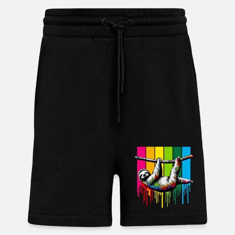 Faultier - Shorts - made by SPREAD - SOLID BLACK