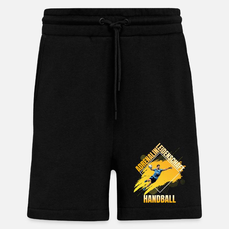 Adrenalin - Leidenschaft - Handball - Shorts - made by SPREAD - SOLID BLACK