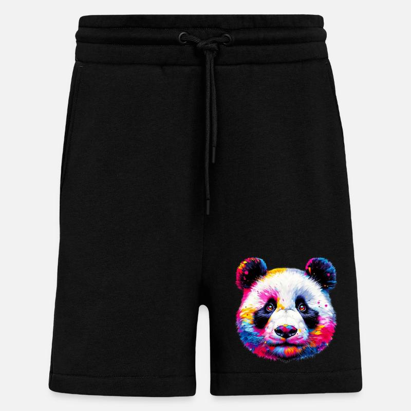 Panda - Shorts - made by SPREAD - SOLID BLACK