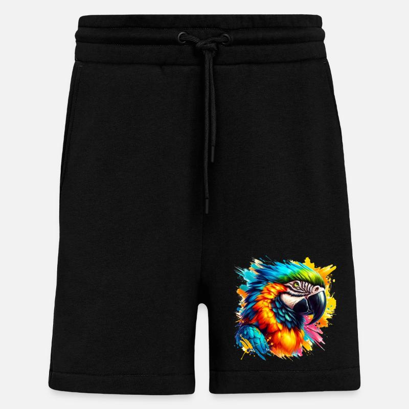 Papagei - Shorts - made by SPREAD - SOLID BLACK
