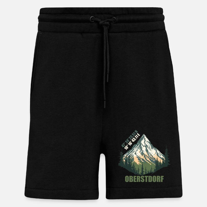 Oberstdorf - Shorts - made by SPREAD - SOLID BLACK