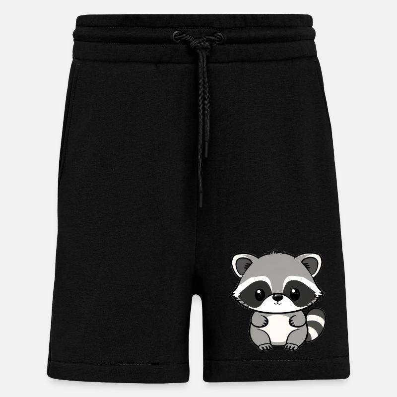 Waschbär - Shorts - made by SPREAD - SOLID BLACK