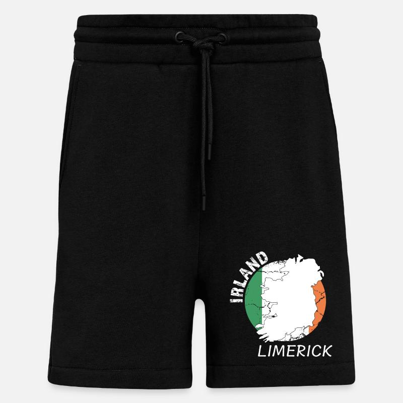 limerick - Shorts - made by SPREAD - SOLID BLACK