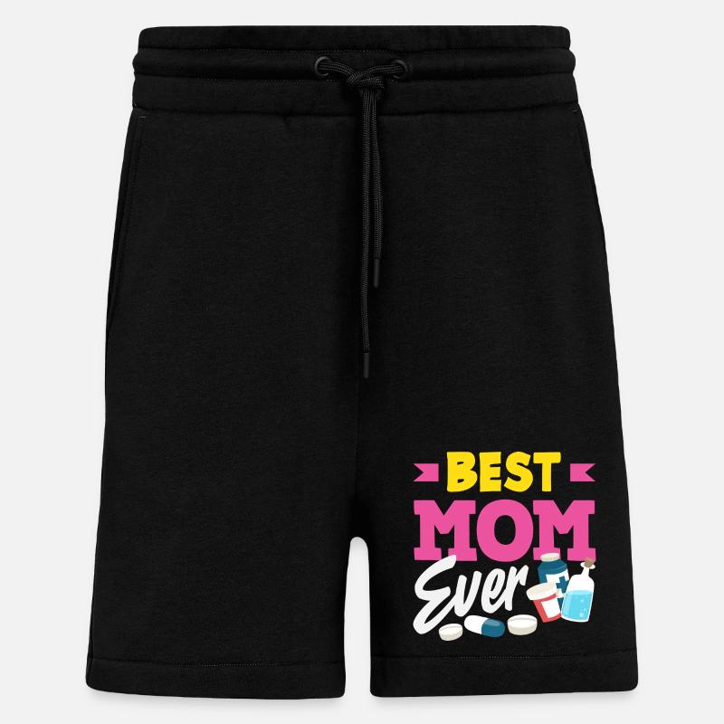 Pharmacist Pharmaceutical Technical - Shorts - made by SPREAD - SOLID BLACK