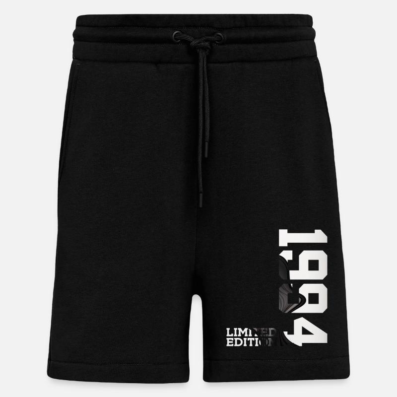 ÉDITION LIMITÉE 32E ANNIVERSAIRE 1994 - Short bio décontracté fabriqué en UE - SOLID BLACK