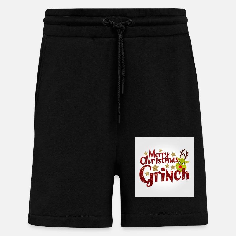 Merry Christmas - Shorts - made by SPREAD - SOLID BLACK