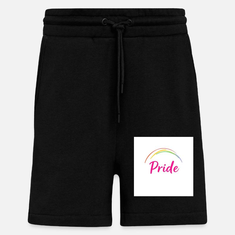 Orgueil - Short bio décontracté fabriqué en UE - SOLID BLACK