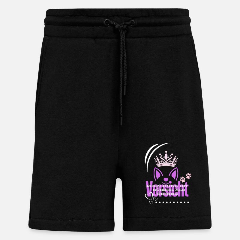 Vorsicht - Shorts - made by SPREAD - SOLID BLACK