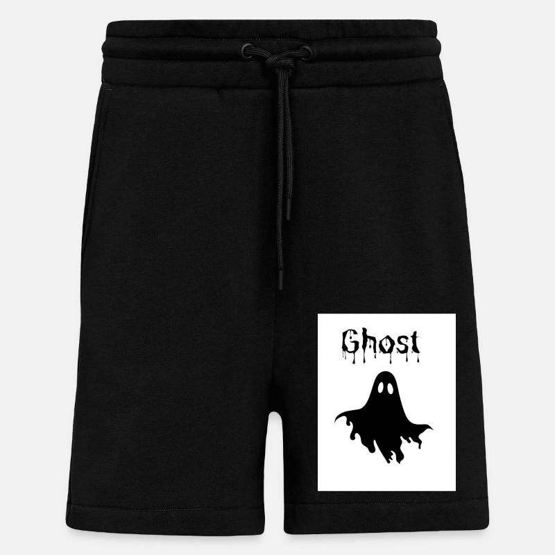 Ghost - Shorts - made by SPREAD - SOLID BLACK