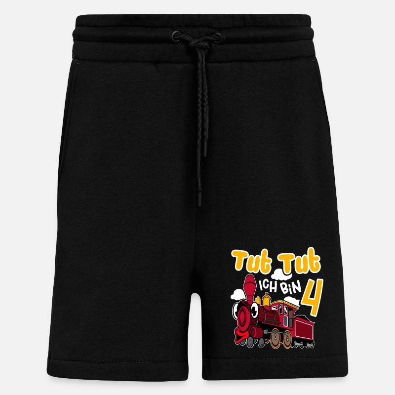 Tut Tut Ich Bin 4 - Shorts - made by SPREAD - SOLID BLACK